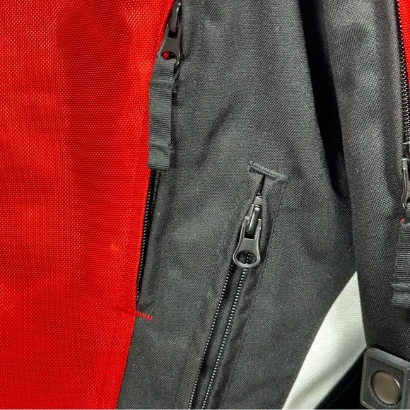 SUZUKI Style GSRX Men’s Red &  Black Motorcycle Jacket Size M - Picture 5 of 16